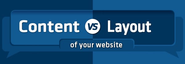 Content vs Layout banner