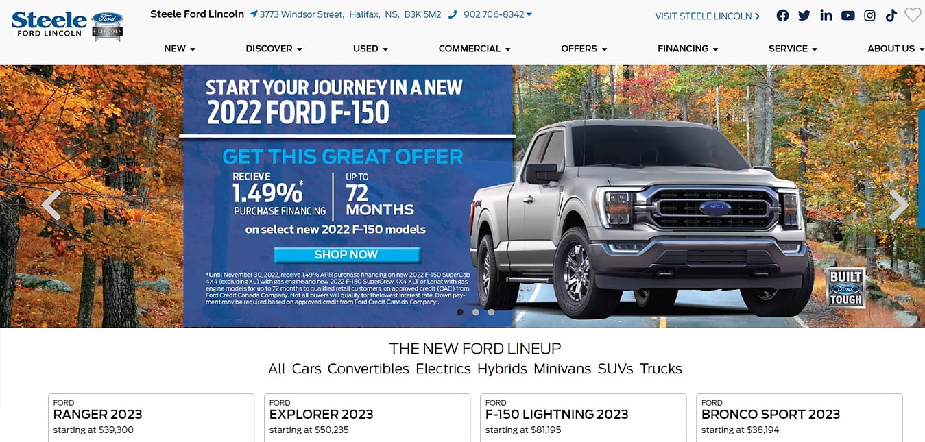 Steele Ford Lincoln Dealership